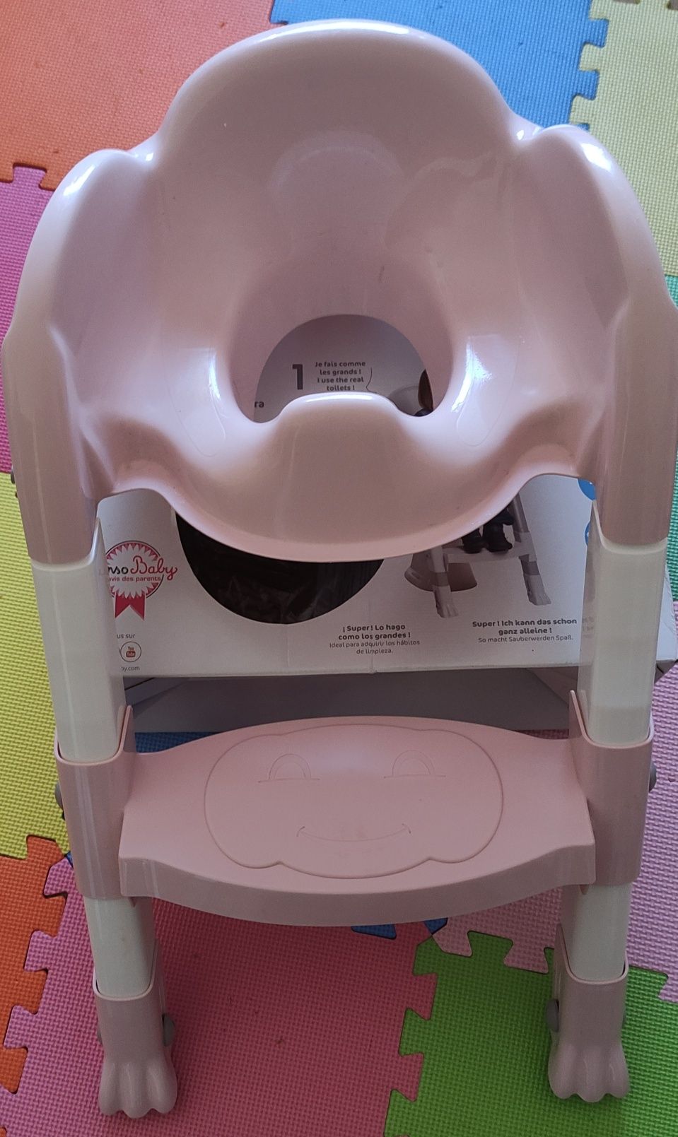 Redutor/adaptador sanita/ WC infantil Rosa KIDDYLOO