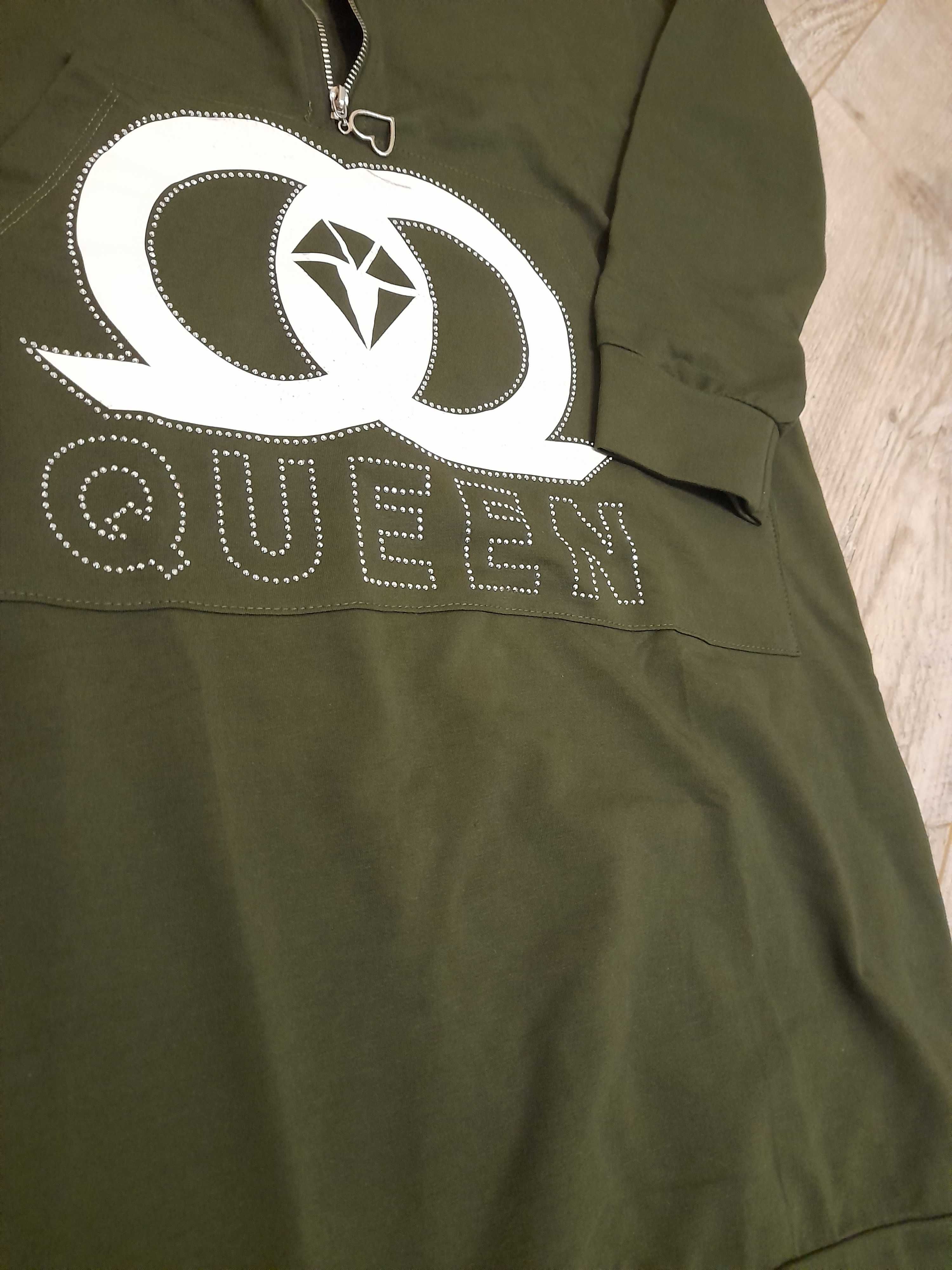 Bluza --Tunika --NOWA QUEEN M /L Over Size !