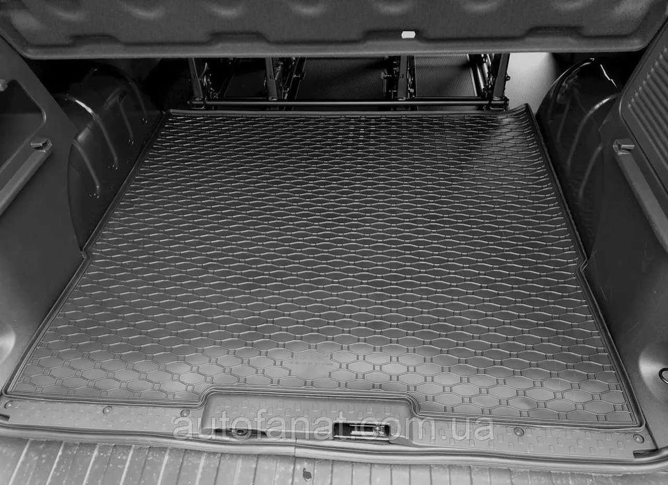 Renault Trafic, Opel Vivaro, Fiat Talento Коврик в багажник, гумовий