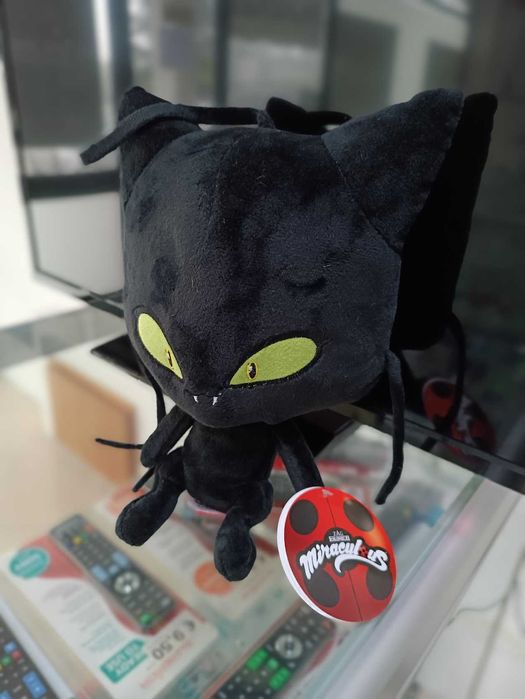 Novidade:Peluche Plagg Miraculous Ladybug 29cm