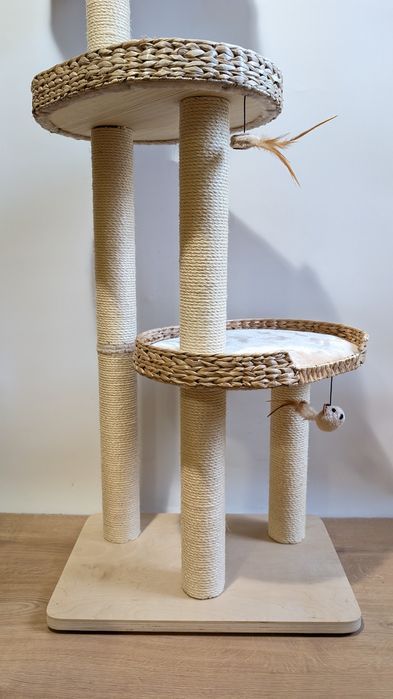 Natural Home Iii Drapak Dla Kota Beżowy 60X40X154Cm DUŻY - Defekt