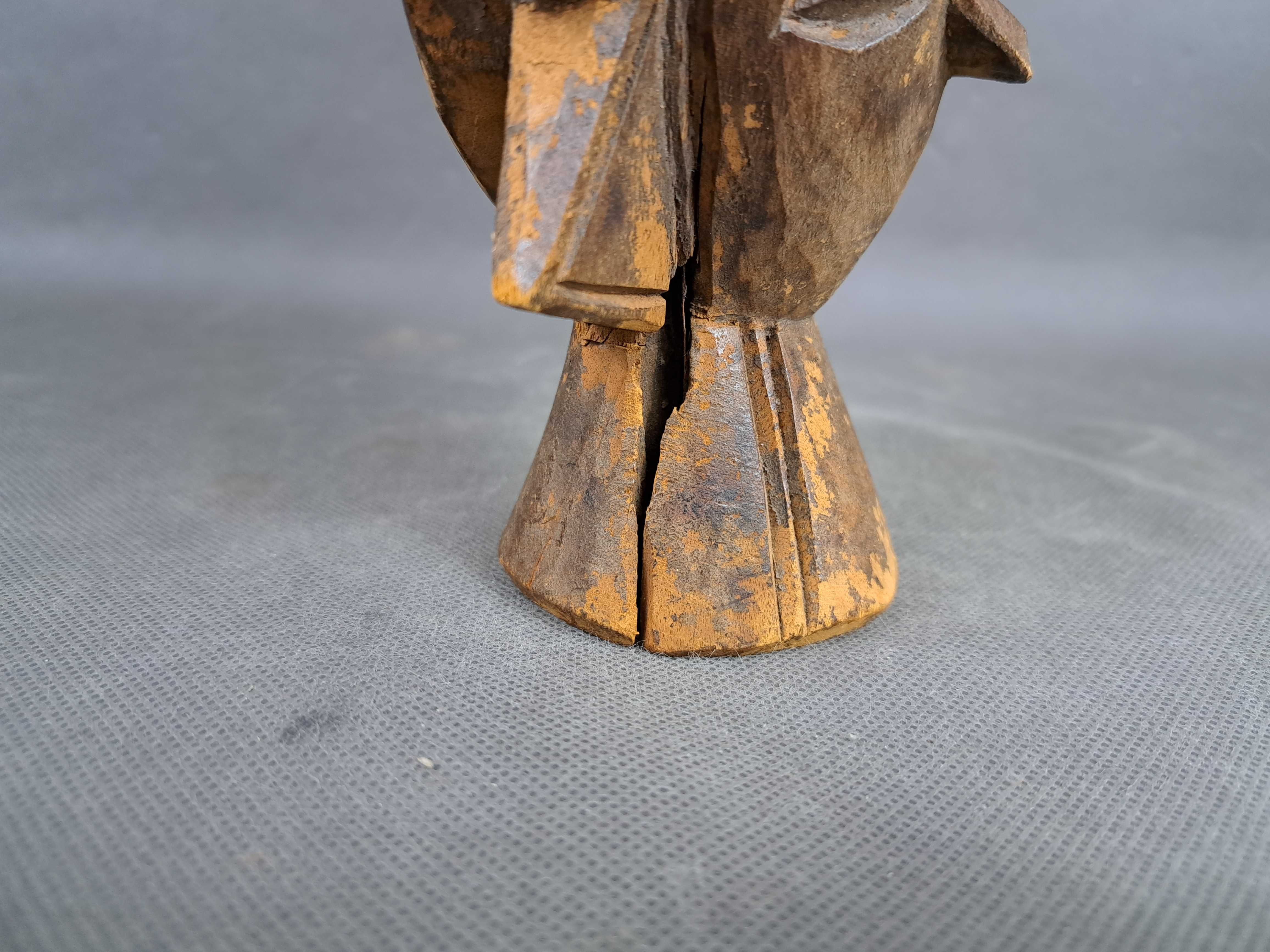 Stara, drewniana maska afrykańska SENUFO wys. 43 cm
