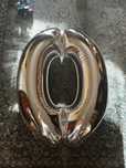 Balon zero srebny oddam za darmo