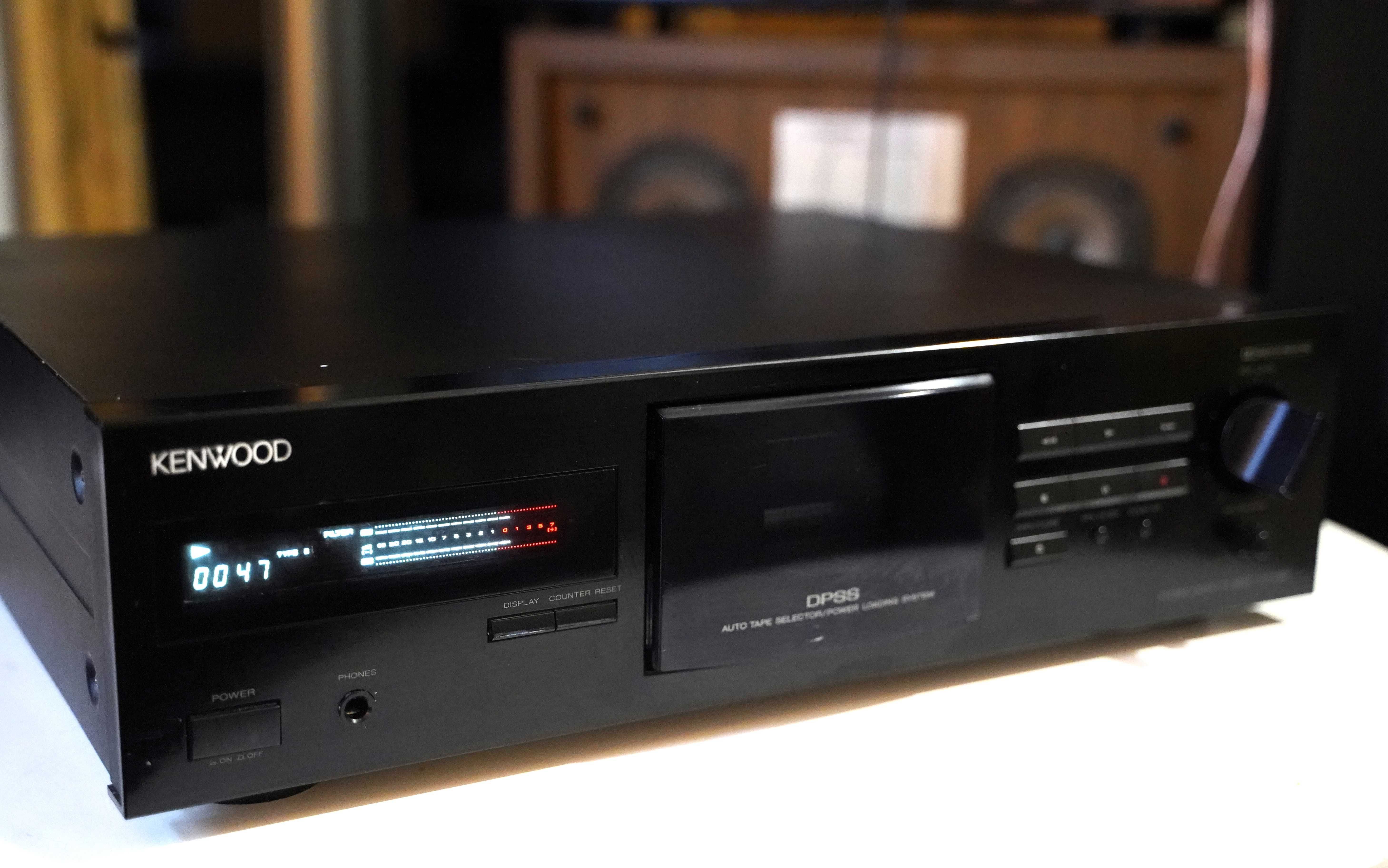 Magnetofon stereo deck KENWOOD KX 3080-piękny model