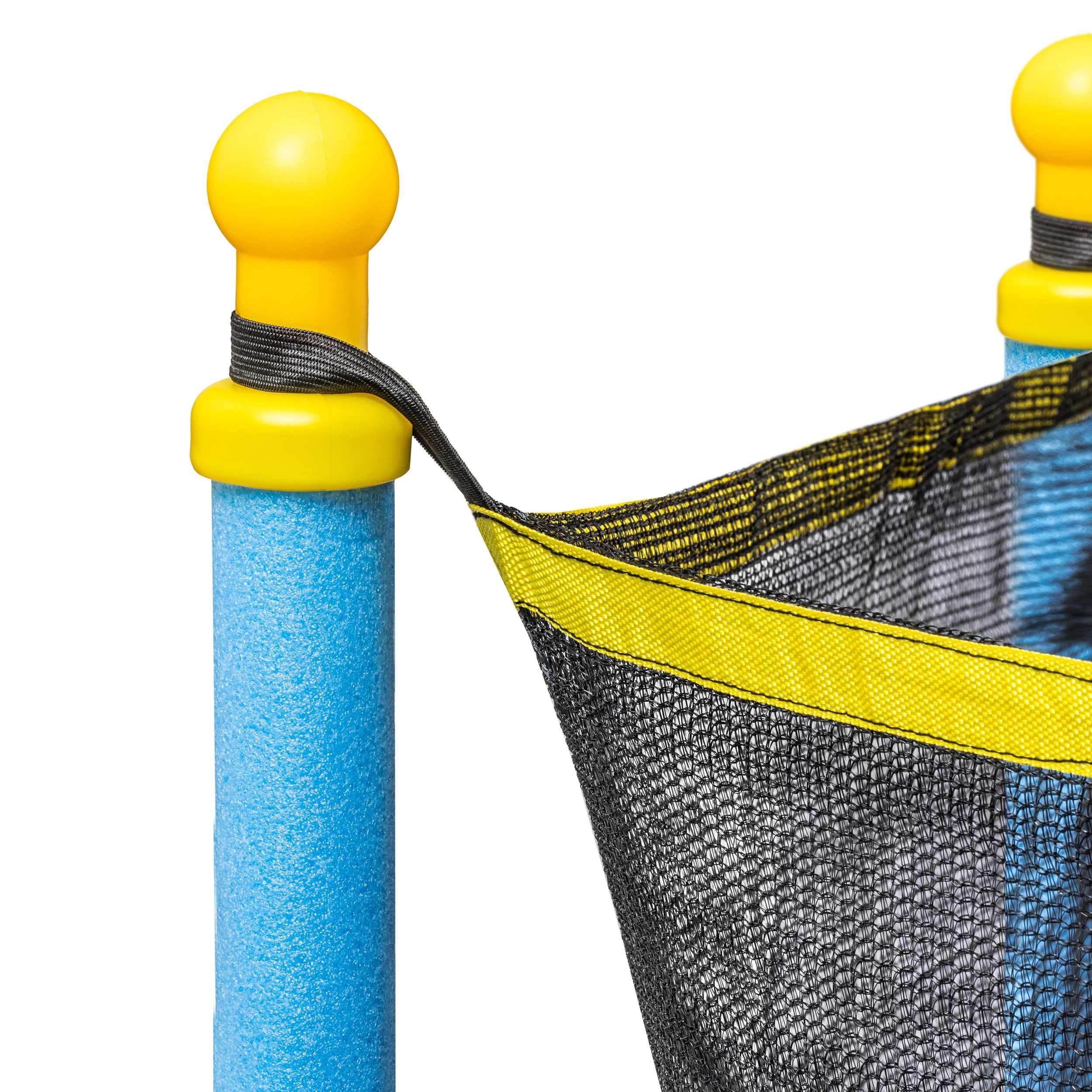 Trampolina ogrodowa z siatką domowa 140x 122 cm