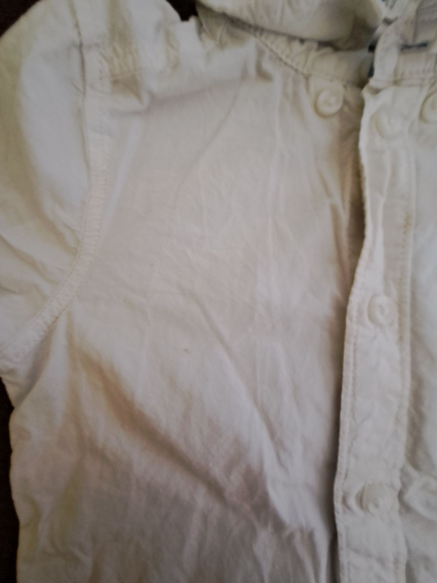 Koszula biała, elegancka, dziecięca, rozmiar 98