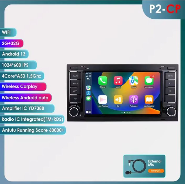 ‼️Акція‼️Магнітола Volkswagen Touareg Transporter T5,Multivan, 

Volks