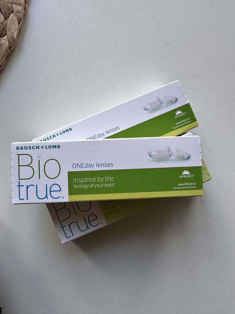Контактні лінзи Bausch+Lomb Biotrue ONEday lenses Одноденні