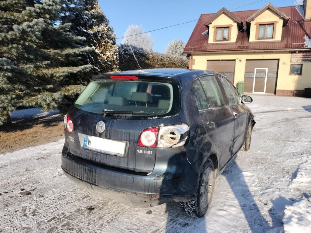 Golf V, Plus, 1.6BLF, części, drzwi,tapicerka,szyba,deska,LC5F