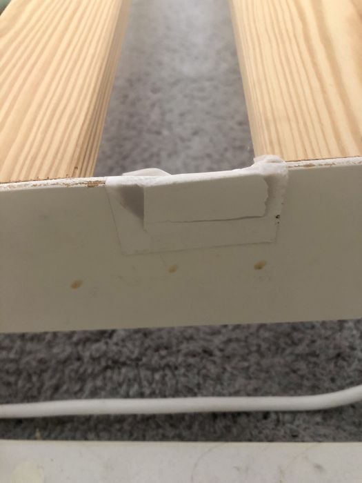 Łóżeczko Meblik orchidea (srebrna) 140x70