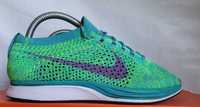 Nike Flyknit Racer Sport Turquoise Hyper Grape 2014 6.5US/39EUR/24.5CM