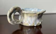 Kubek z uchem Handmade ceramiczny