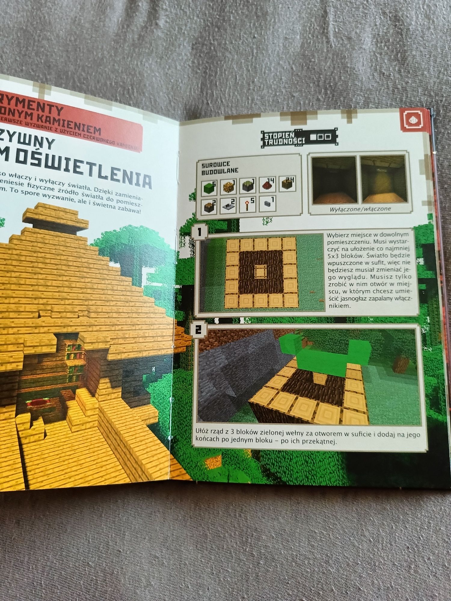 Minecraft Poradnik użytkowników czerwonego kamienia