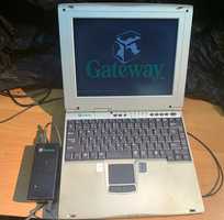 Gateway Solo 2150 Vintage Laptop WIN 98, działa, JAPOŃSKI + Dodatki