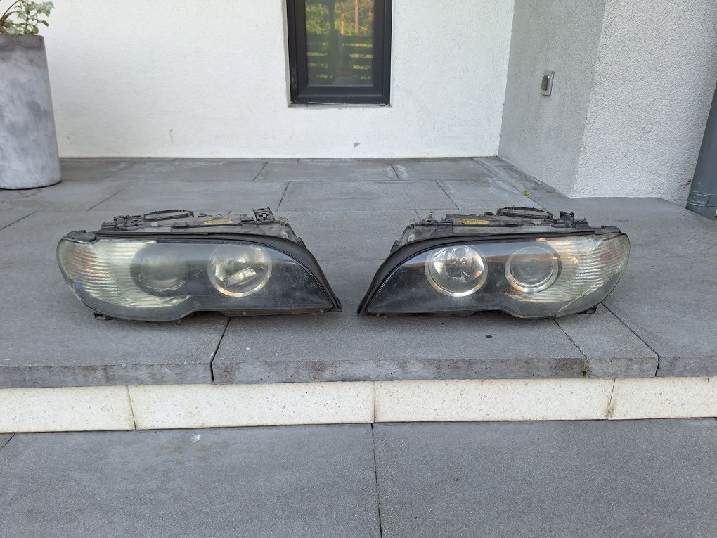 Lampy przednie reflektory xenon BMW e46 coupe cabrio LIFT