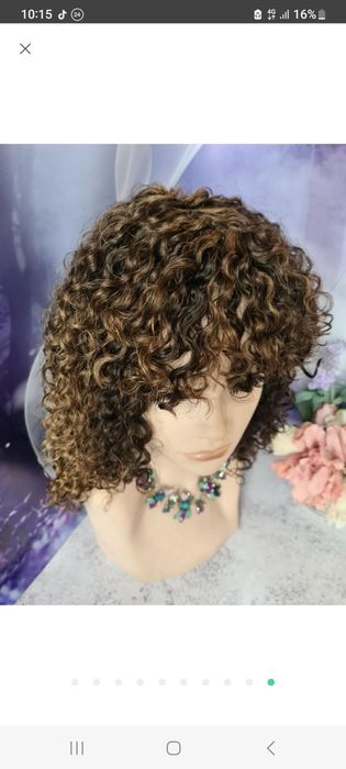 Ручная работа парик  натуральный волос