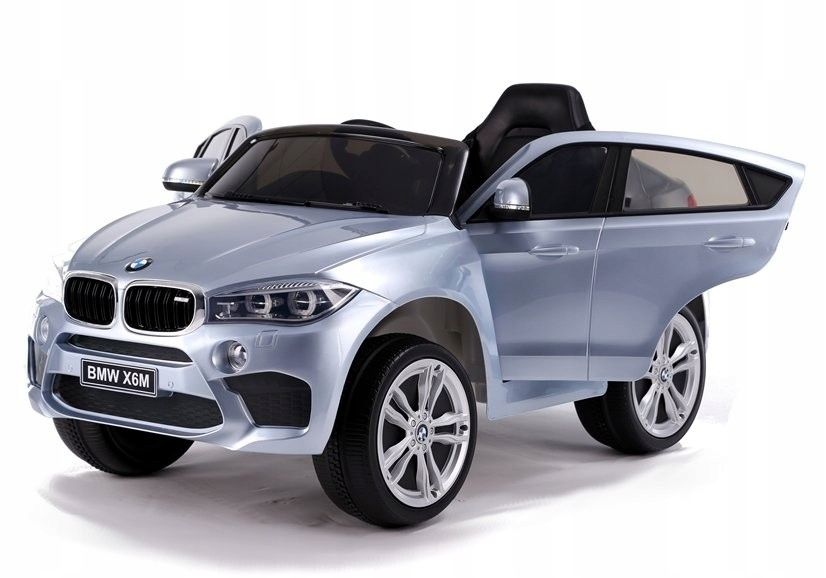 Auto Na Akumulator Bmw X6 Srebrny Lakierowany Ppw