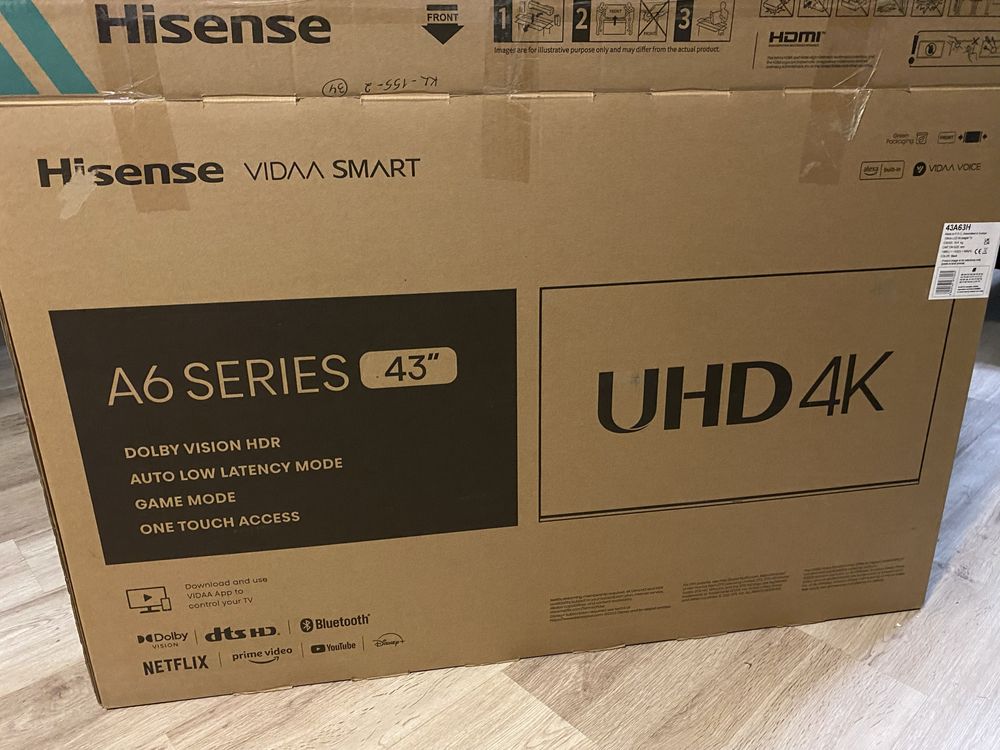 Telewizor Hisence A6 series 43’’