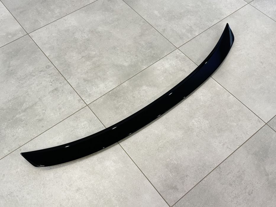 Спойлер ліп Lexus GS 2012-2020 ABS пластик, колір чорний глянець