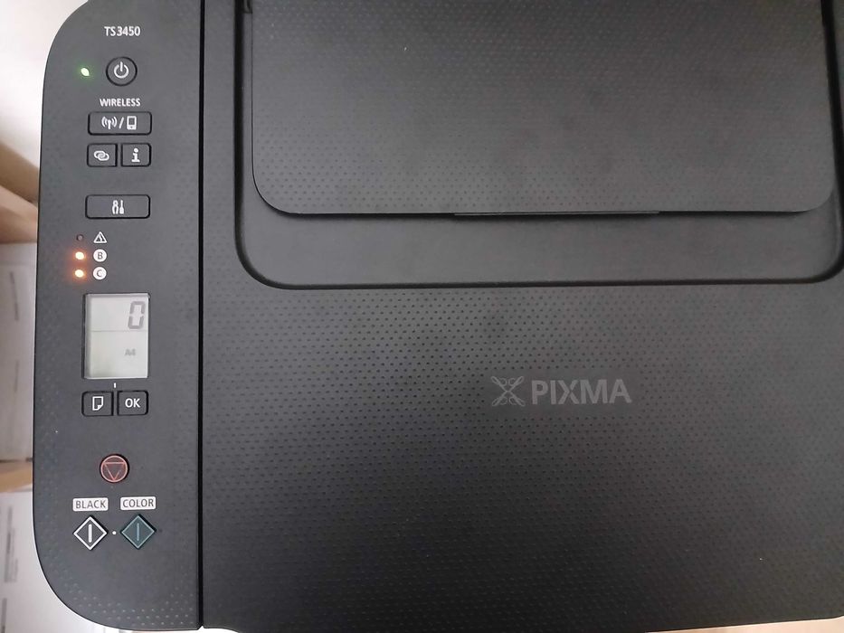 Impress. Multif. Canon, WI-FI/USB, c/tinteiros cheios e a funcion. bem