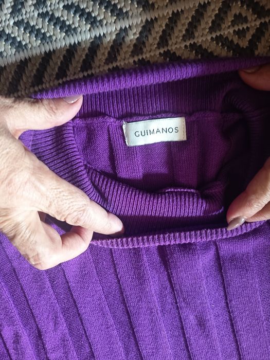 Vestido roxo marca Guimanos tamanho M