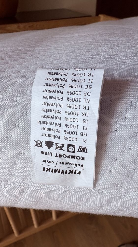 Łóżeczko niemowlęce drewniane