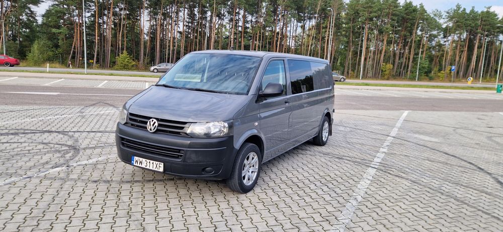VW Transporter T5 long 2013r Faktura VAT 6cio osobowy