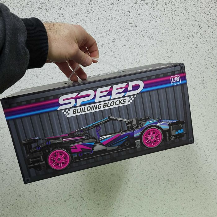 Конструктор Лего Ferrari машинка Cyberpunk 426 деталей Technic lego