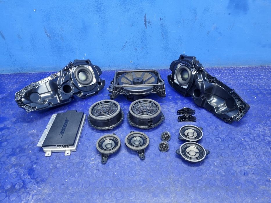 KOMPLET 13 głośników Wzmacniacz BOSE AUDI A6 C7 Lift Oryginał