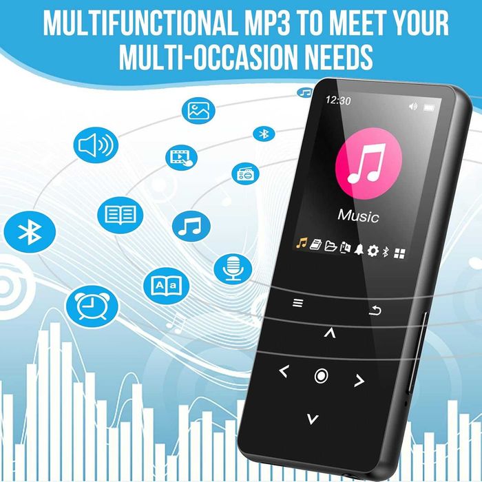 Odtwarzacz MP3 32 GB Bluetooth