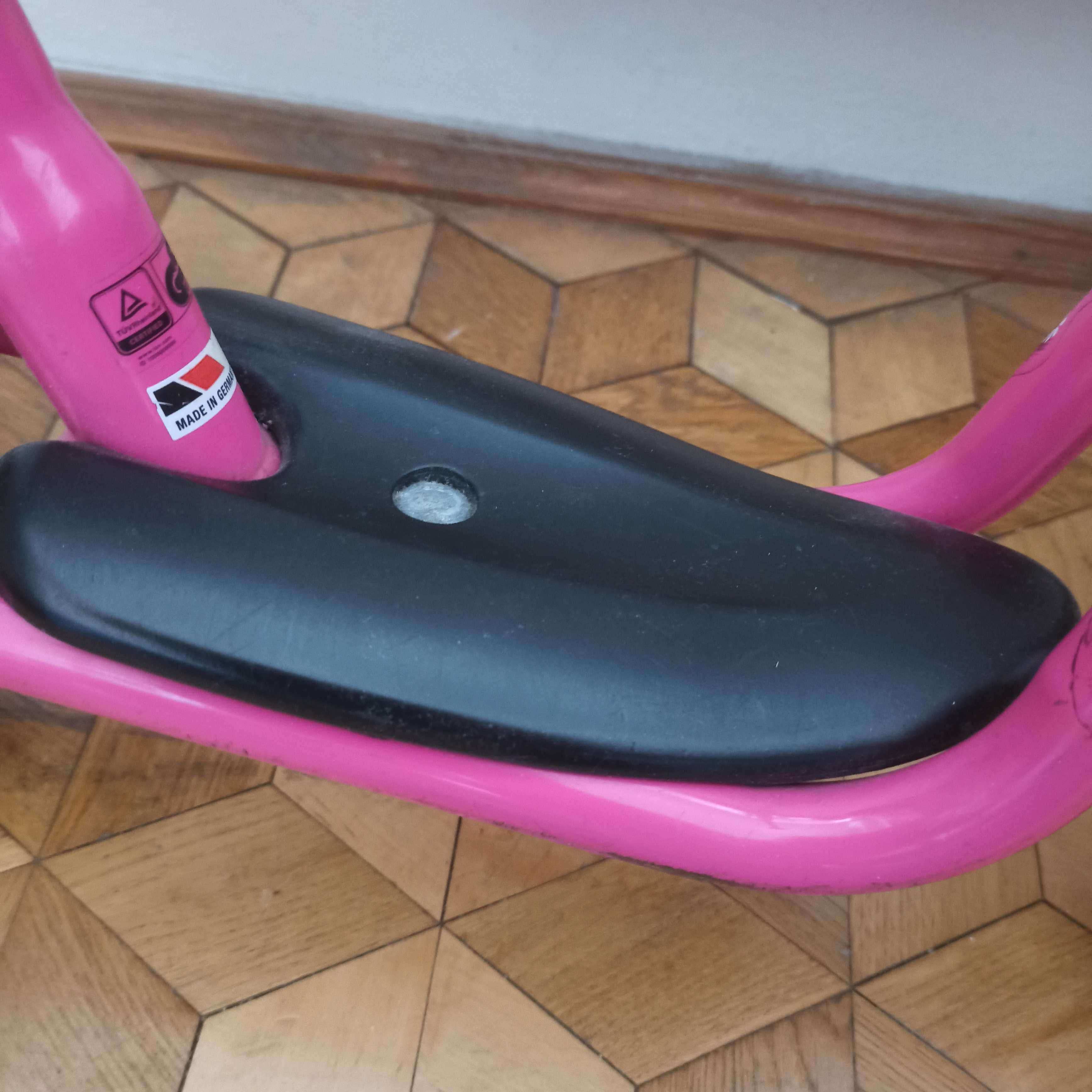 Rower rowerek różowy biegowy Puky LR M