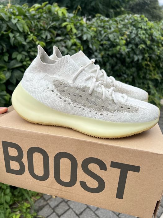 Adidas Yeezy Boost 380 Calcite Glow sneakersy buty białe 42 2/3