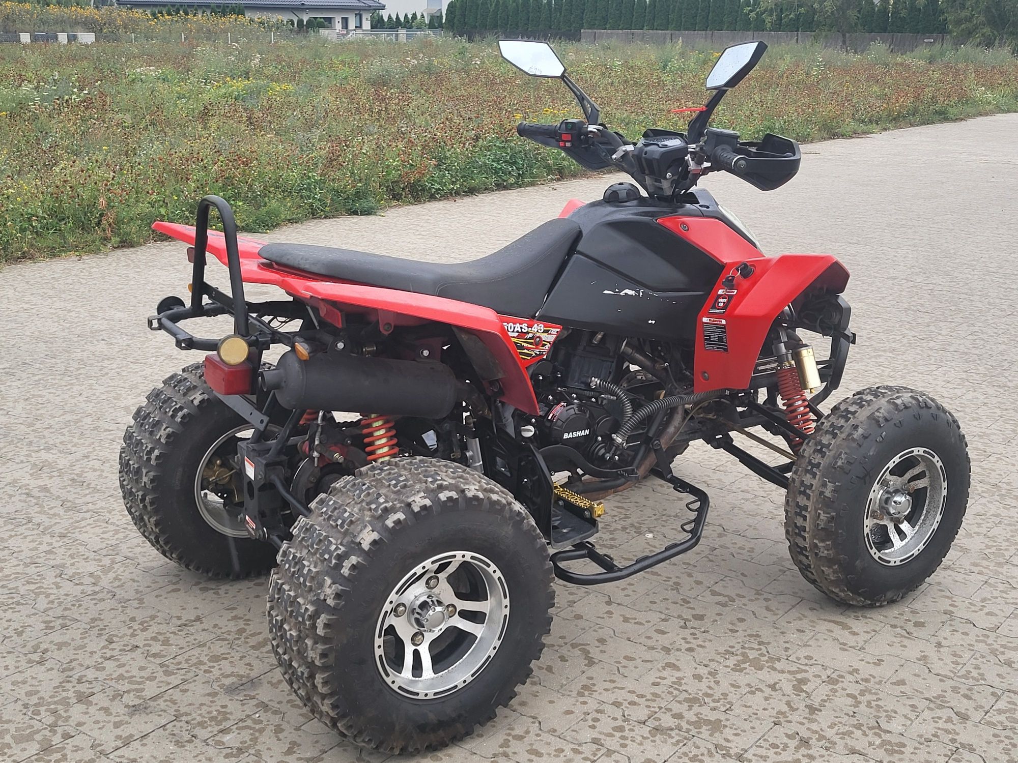 Quad Bashan 250cc, zarejestrowany