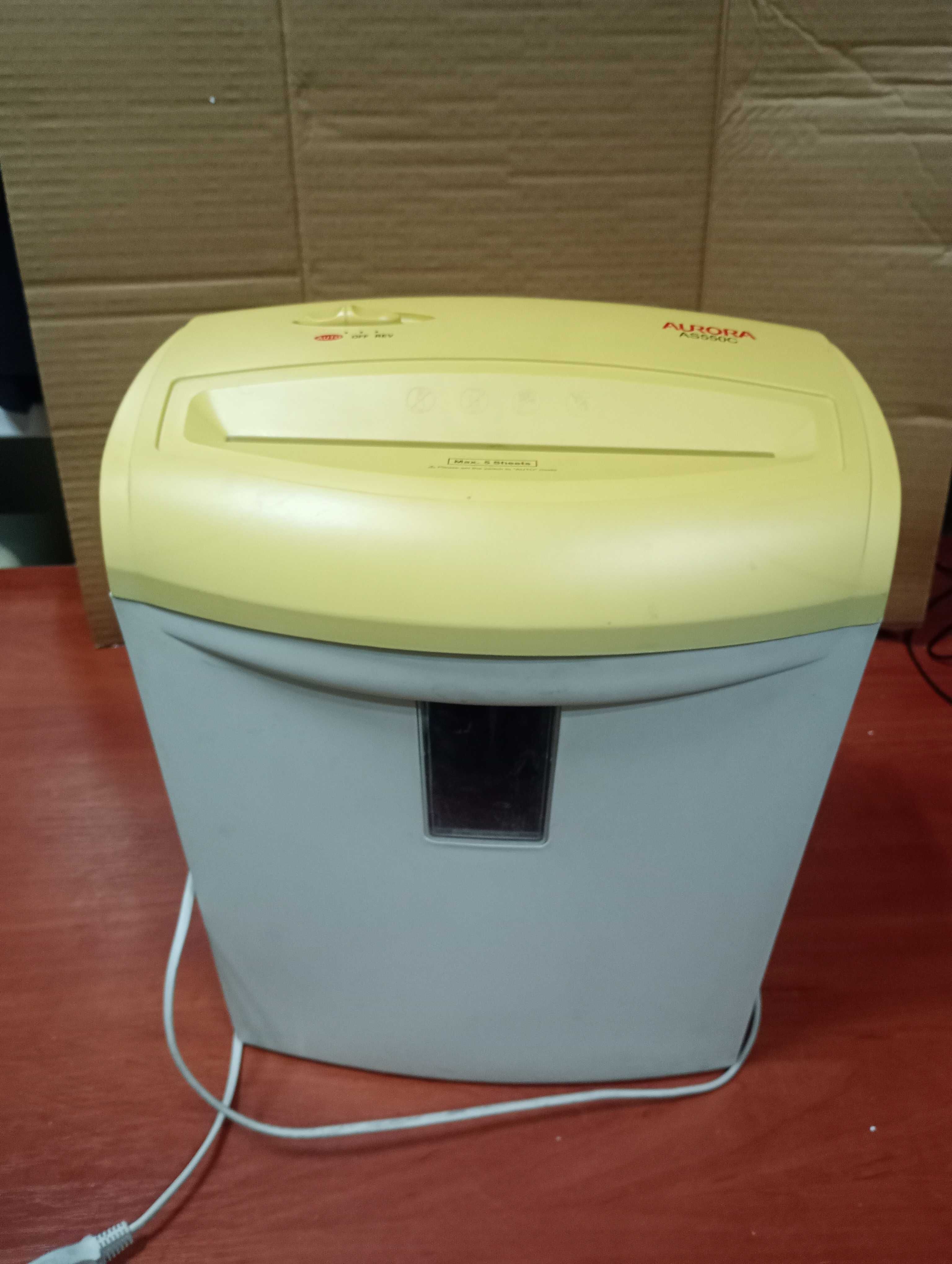 Шредер Aurora AS550C знищувач паперу