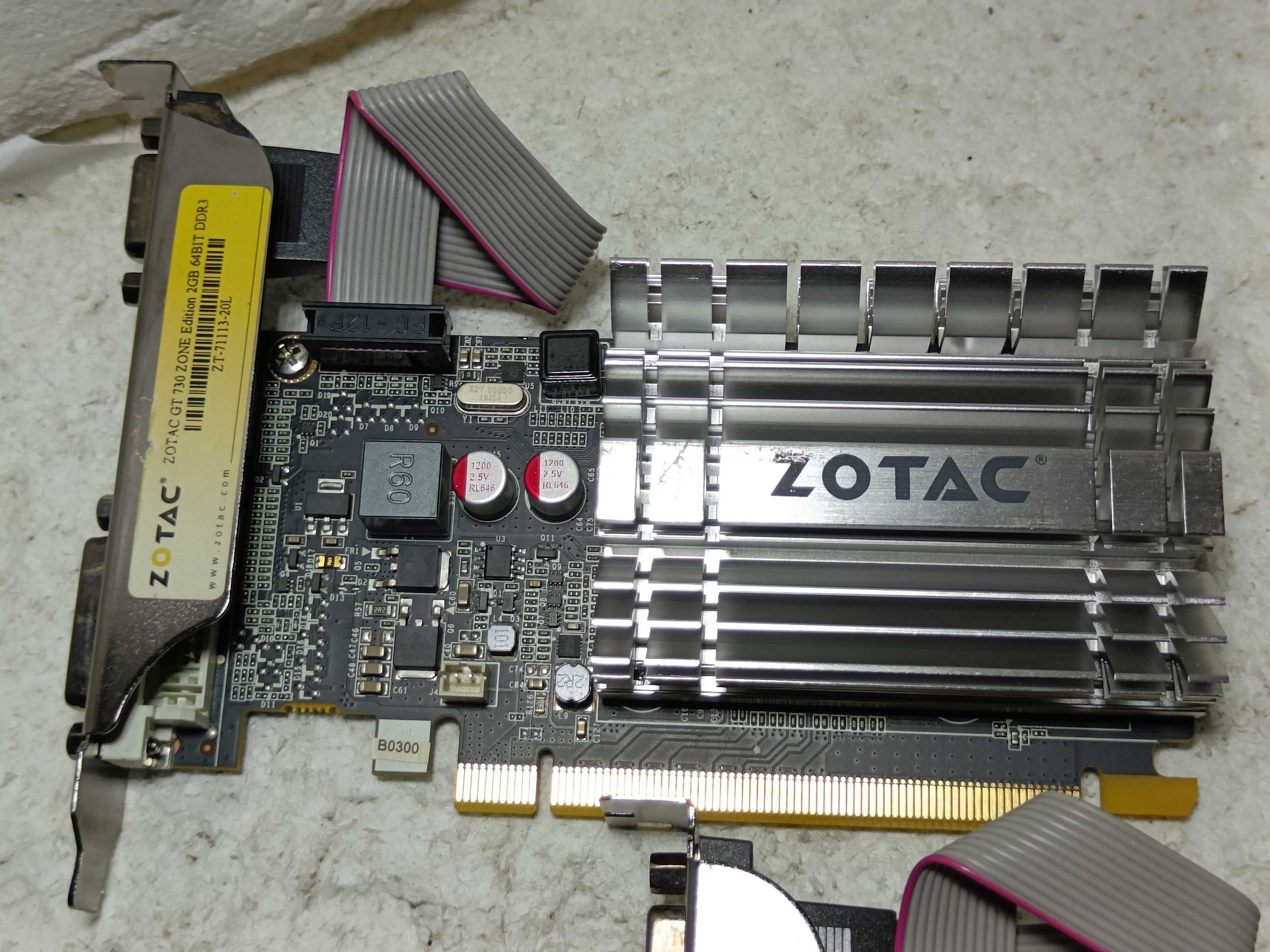 Відеокарта Nvidia GT730 GT710 2GB GDDR5 GDDR3 Gigabyte Zotac