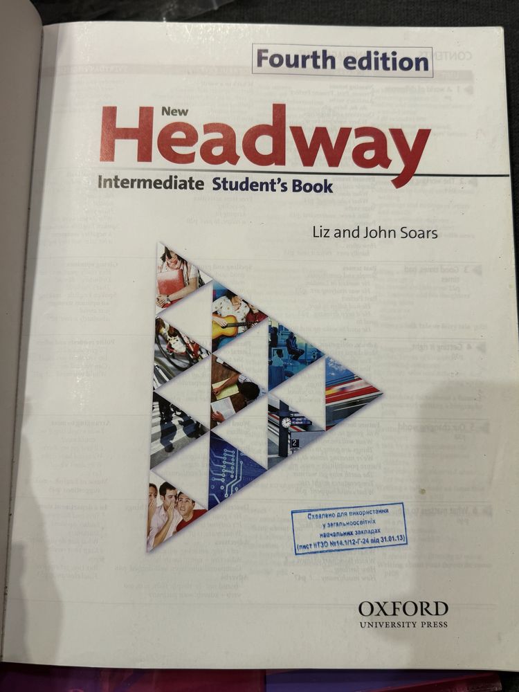 Headway Intermediate student’s book англійська мова