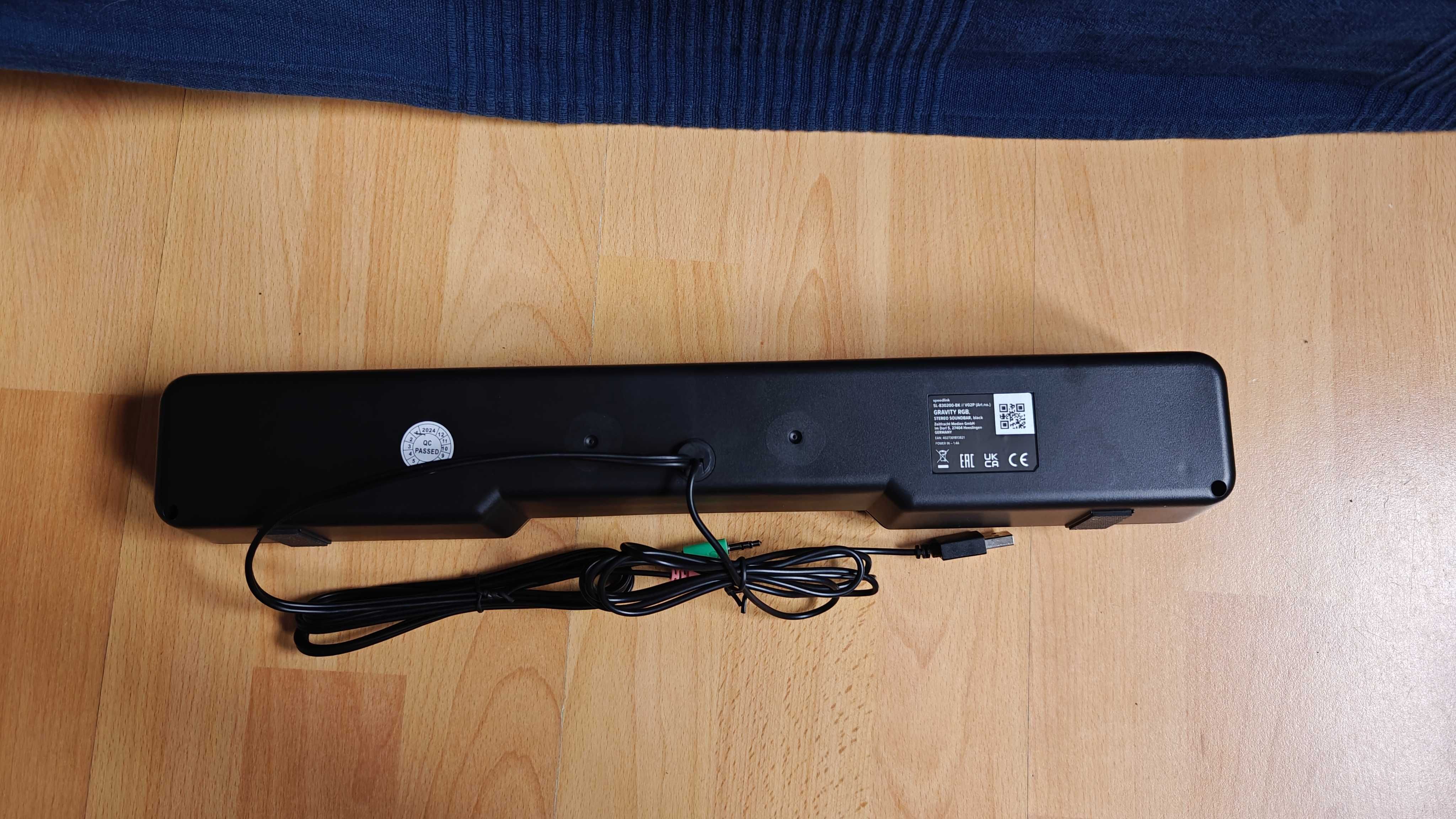 SpeedLink GRAVITY RGB Stereo Soundbar