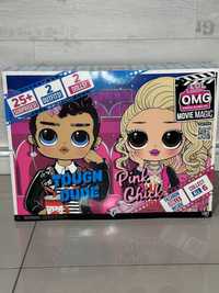 L.O.L. Surprise! O.M.G. Movie Magic Tough Dude and Pink Chick 2pk Fash