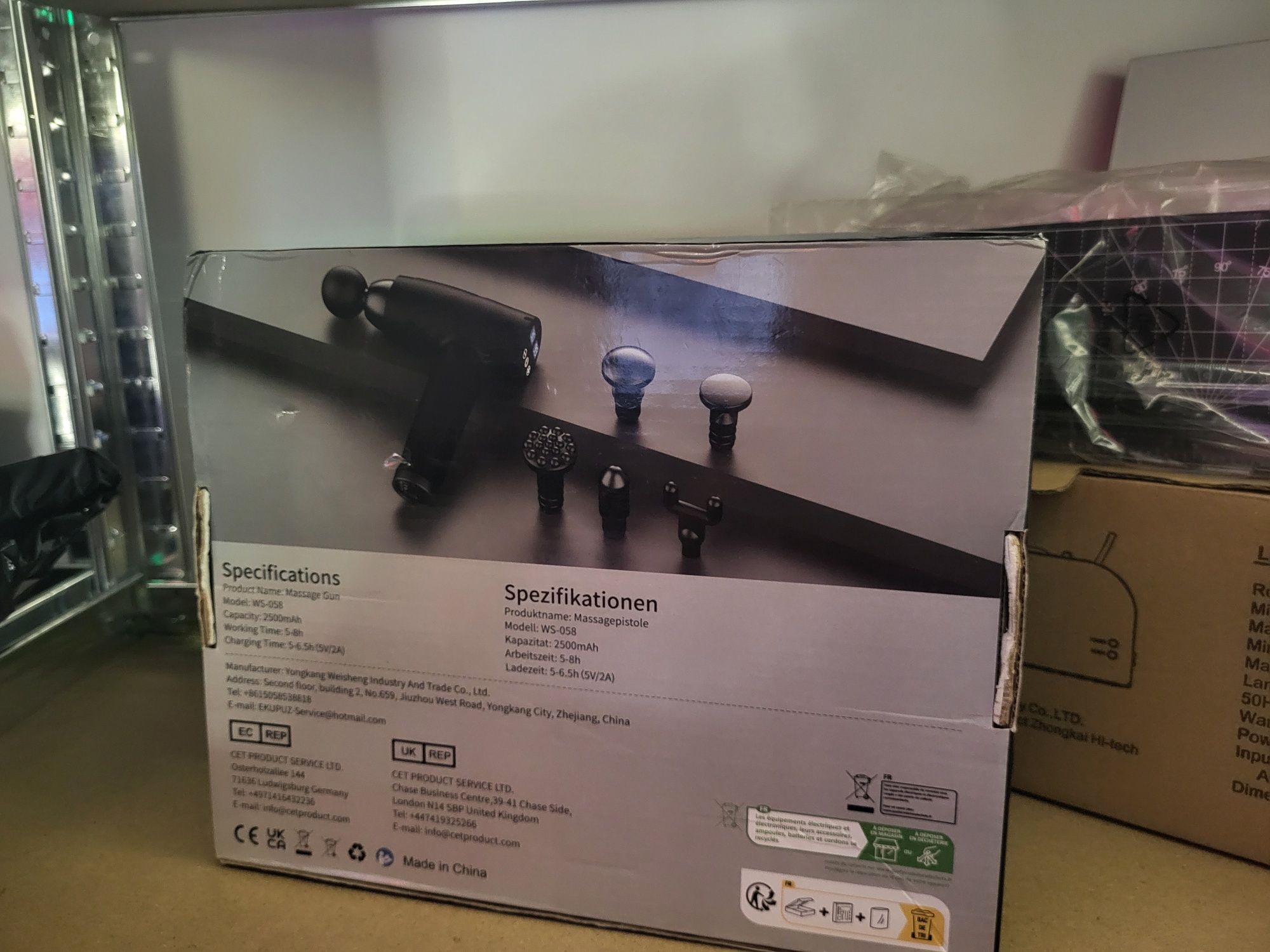 Pistolet do masażu Ekupuz