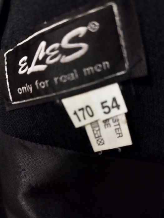 Garnitur męski czarny