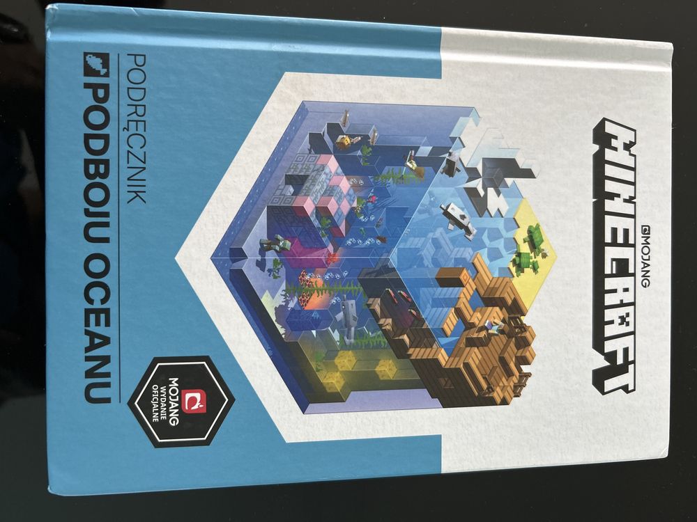 Książka Minecraft - podręcznik podboju oceanu