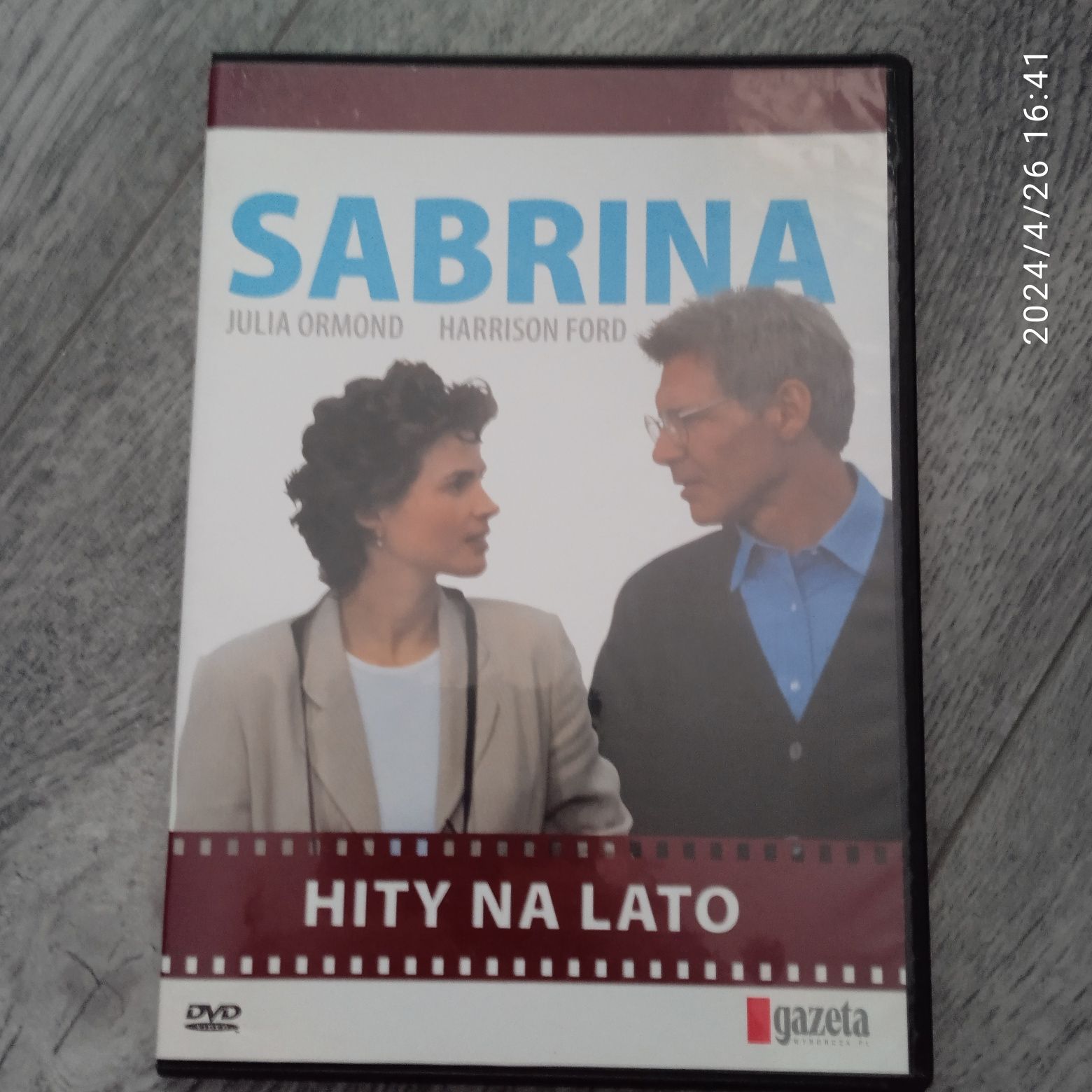 Płyta Film DVD Sabrina Harrison Ford Julia Ormond Unikat