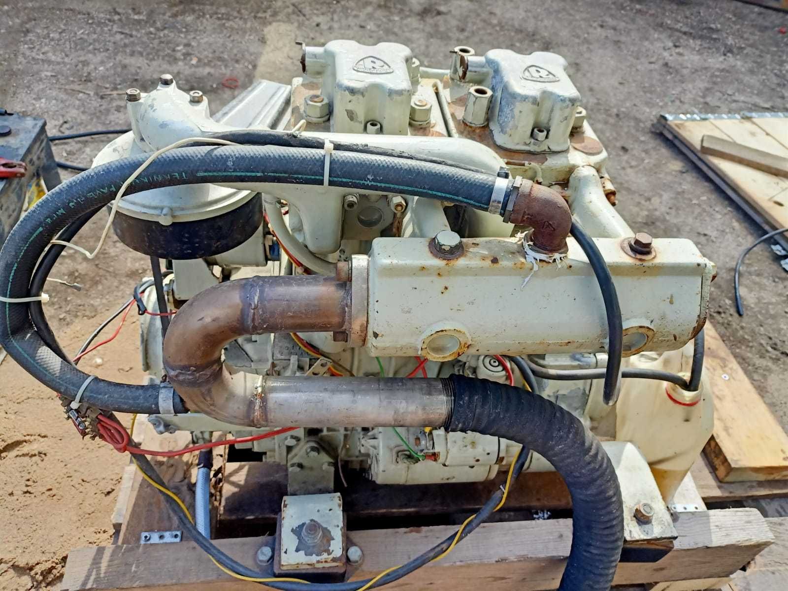 silnik stacjonarny RUGGERINI diesel 2-cylindry