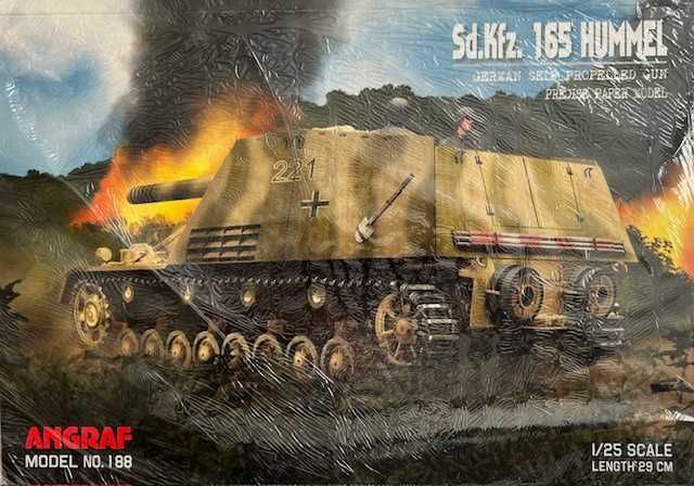 Model kartonowy Sd.KFz. 165 Hummel