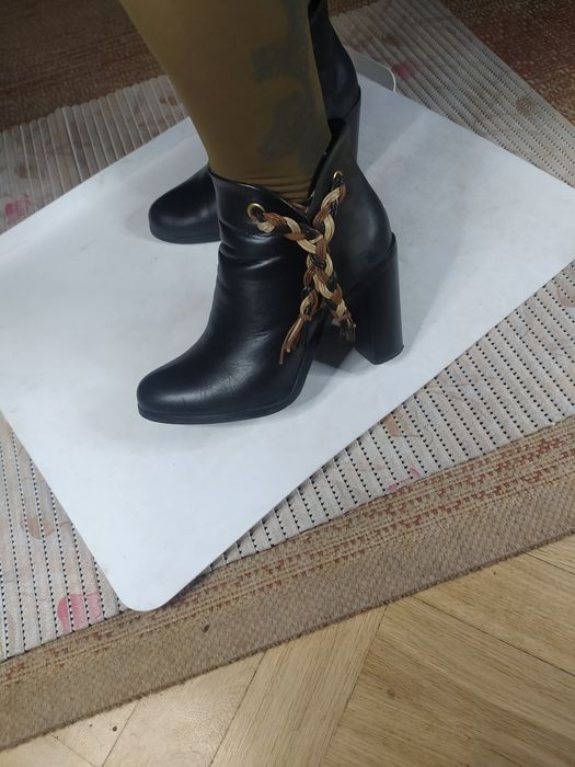 Buty damskie skórzane 37 witchen botki