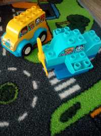 Lego duplo samolot i autobus