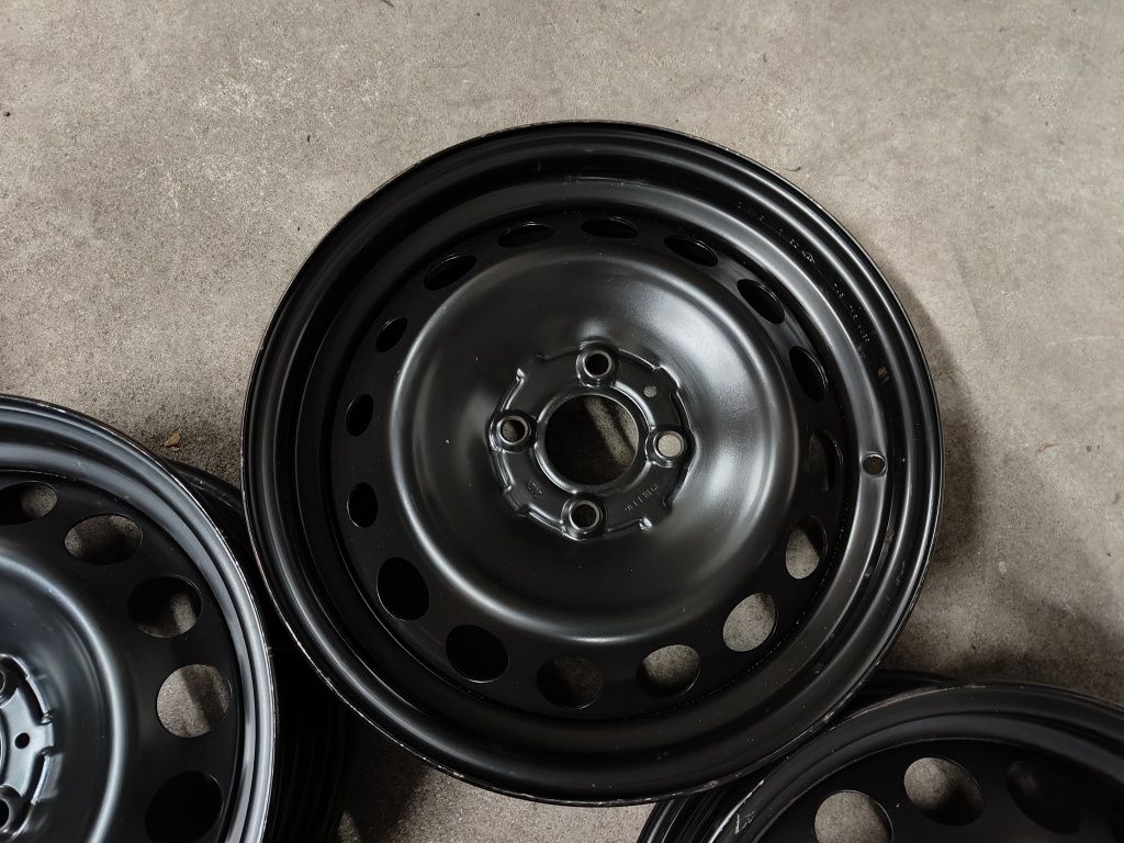 Felgi stalowe Renault Twingo przód i tył 15'' 4x100 et38, et36 FS114
