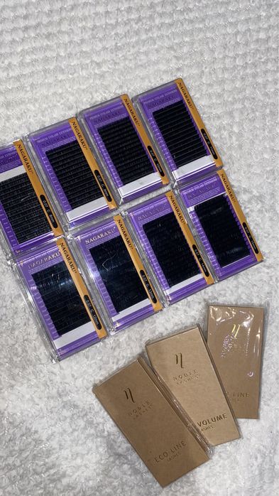 Sztucze rzęsy dla stylistek rzęs do doklejania nagaruku 0,07 profil C