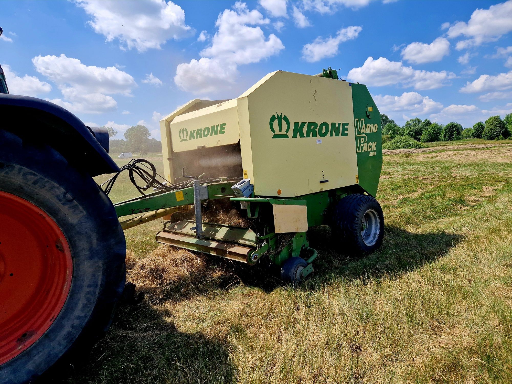 Krone VarioPack 1500 r2007 siatka sznurek rotor