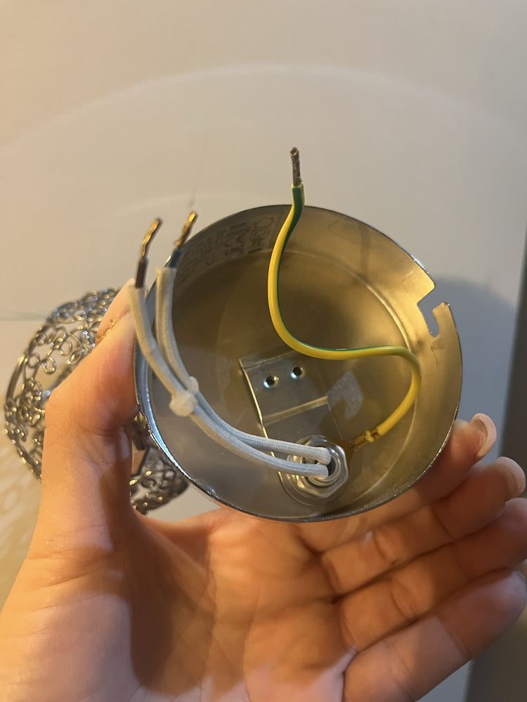 Kinkiet wewnętrzny srebrny ażurowy lampka boczna lampa